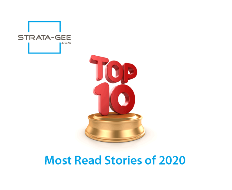 Strata-gee's Top Ten Most Read Stories Of 2020 - Strata-gee.com