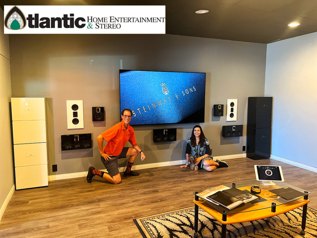Atlantic Home Entertainment & Stereo owners Tom Farinola & Monique Farinola