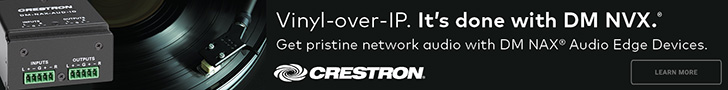 Crestron Vinyl over IP